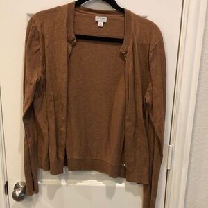 J. Crew Women's Brown Cardigan